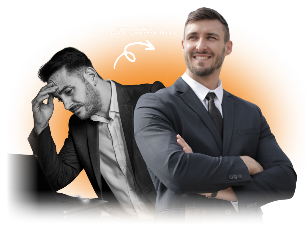 Antes e depois da Avaliação de Desempenho na Prática